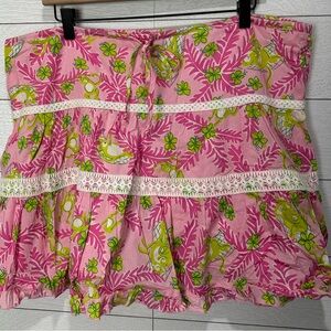 Lilly Pulitzer Pink Skirt Size Large